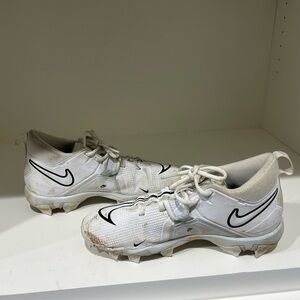 Nike Alpha Menace Pro 3 "White/Black/Pure Platinum" Men's Football Cleat
